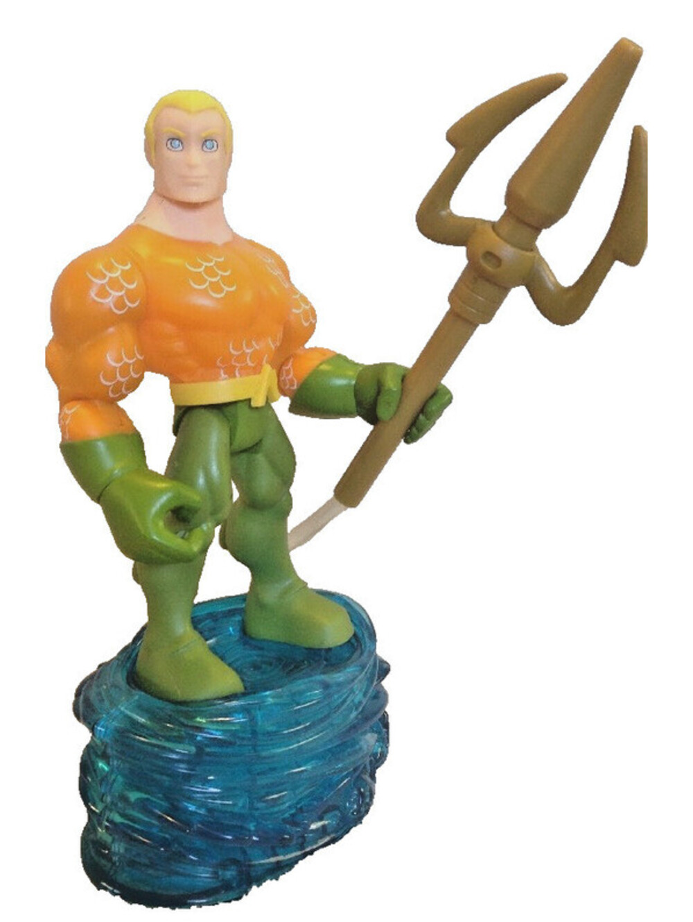 Aquaman DC Superfriends 6" Action Figure Triton Blasts Water Toy Superhero Comic